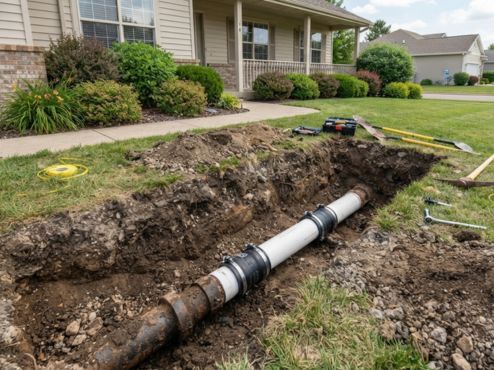 Sewer Line Repair in Carlsbad